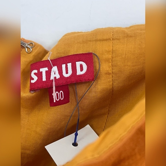 STAUD
Elio Off-Shoulder Mini Dress Size 00 $502 - Picture 3 of 7